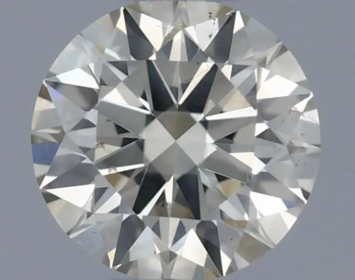 0.34ct Round Natural Diamond (Colour K, Clarity SI1, Cut EX, IGI Certified)