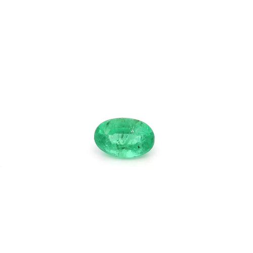 0.47ct Oval Natural Emerald (Colour Green, Clarity Slightly Included, Cut Faceted)