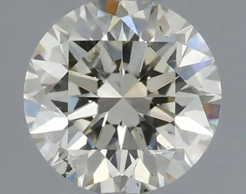 0.50ct Round Natural Diamond (Colour K, Clarity SI1, Cut EX, IGI Certified)