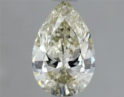 0.51ct Pear Natural Diamond (Colour K, Clarity VVS2, Cut VG, IGI Certified)
