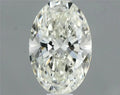 0.53ct Oval Natural Diamond (Colour J, Clarity VS1, GIA Certified)