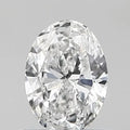 0.57ct Oval Lab Grown Diamond (Colour E, Clarity SI1, IGI Certified)