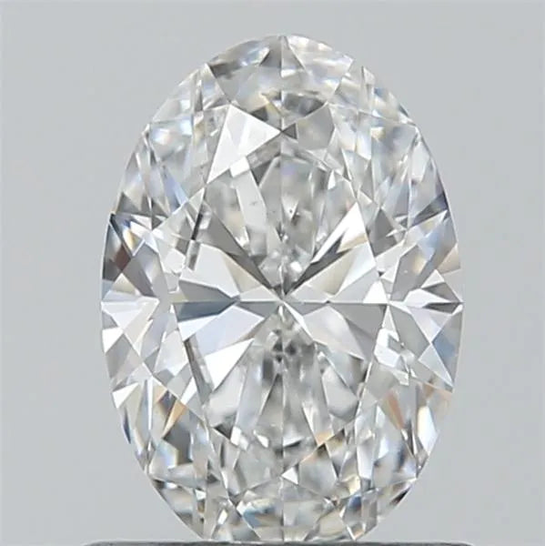 0.70ct Oval Natural Diamond (Colour E, Clarity VS2, Cut EX, GIA Certified)