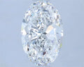 0.70ct Oval Natural Diamond (Colour E, Clarity VVS2, GIA Certified)
