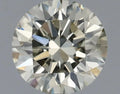 0.70ct Round Natural Diamond (Colour K, Clarity SI1, Cut EX, IGI Certified)