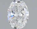 0.83ct Oval Lab Grown Diamond (Colour D, Clarity VVS2, IGI Certified)