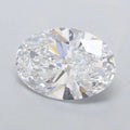 0.90ct Oval Lab Grown Diamond (Colour D, Clarity IF, IGI Certified)