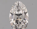 1.00ct Oval Lab Grown Diamond (Colour D, Clarity VS2, IGI Certified)