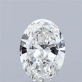 1.00ct Oval Lab Grown Diamond (Colour F, Clarity VS1, IGI Certified)
