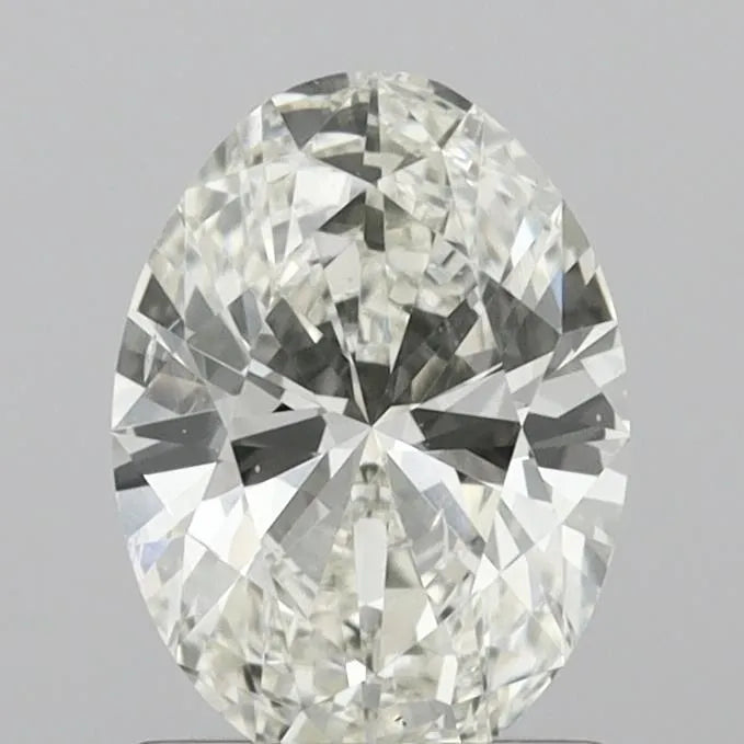 1.00ct Oval Natural Diamond (Colour H, Clarity SI1, Cut VG, IGI Certified)