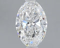 1.02ct Oval Lab Grown Diamond (Colour E, Clarity VVS1, IGI Certified)
