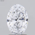 1.38ct Oval Lab Grown Diamond (Colour D, Clarity VVS1, IGI Certified)