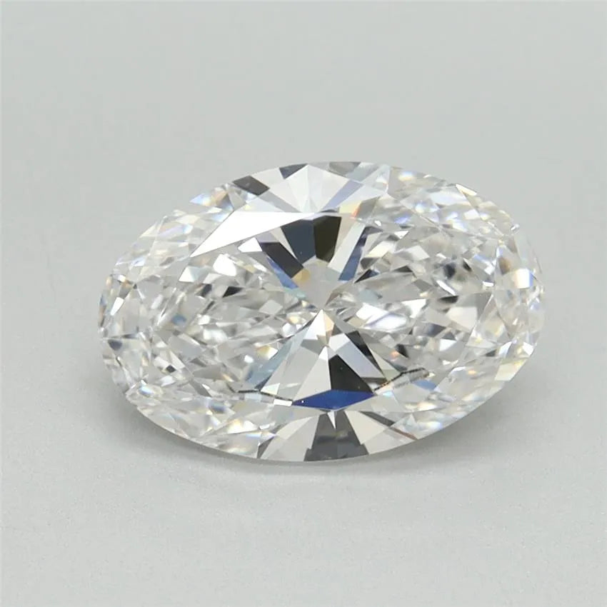 1.50ct Oval Lab Grown Diamond (Colour D, Clarity VVS2, IGI Certified)
