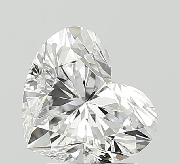 2.00ct Heart Lab Grown Diamond (Colour D, Clarity IF, IGI Certified)