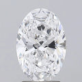2.30ct Oval Lab Grown Diamond (Colour D, Clarity IF, IGI Certified)