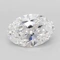 2.96ct Oval Lab Grown Diamond (Colour D, Clarity IF, Cut EX, IGI Certified)