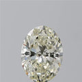 3.01ct Oval Natural Diamond (Colour K, Clarity SI1, Cut VG, IGI Certified)