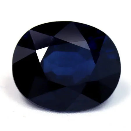 3.90ct Oval Natural Sapphire (Colour Blue, Clarity Slightly Included, Cut Faceted)