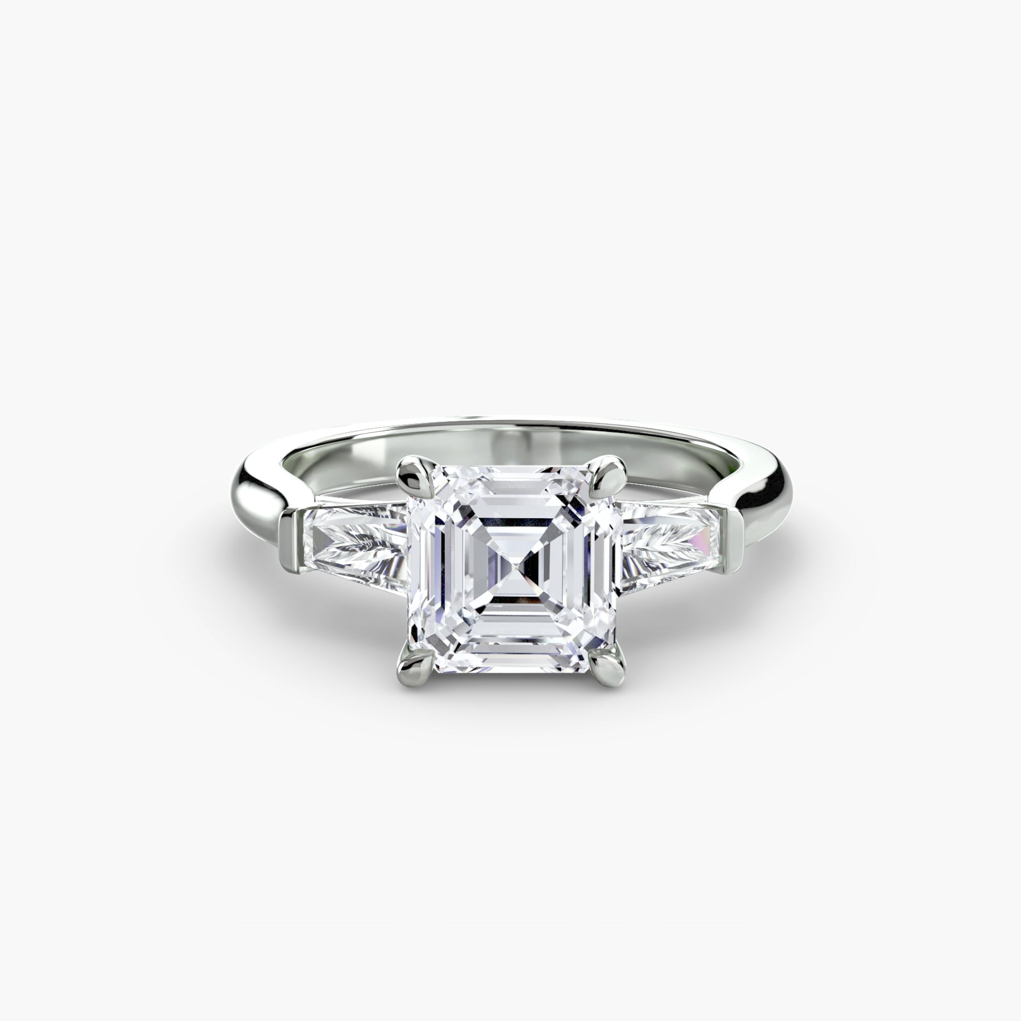Trilogy Ring Baguette