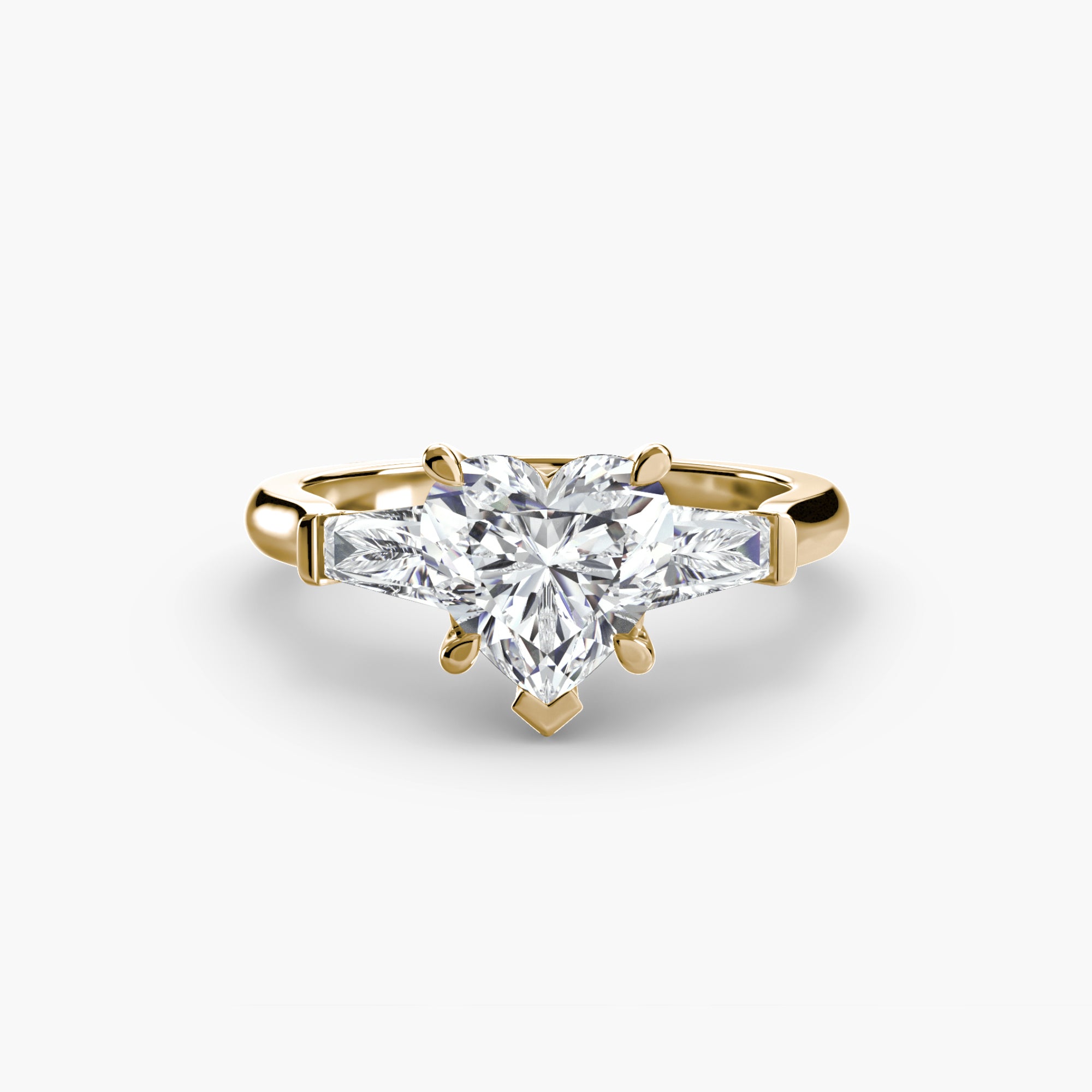 Trilogy Ring Baguette