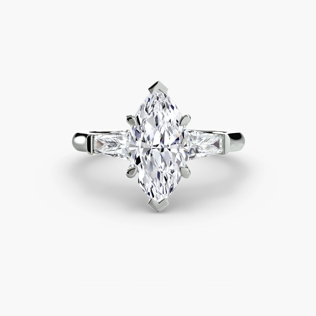 Trilogy Ring Baguette