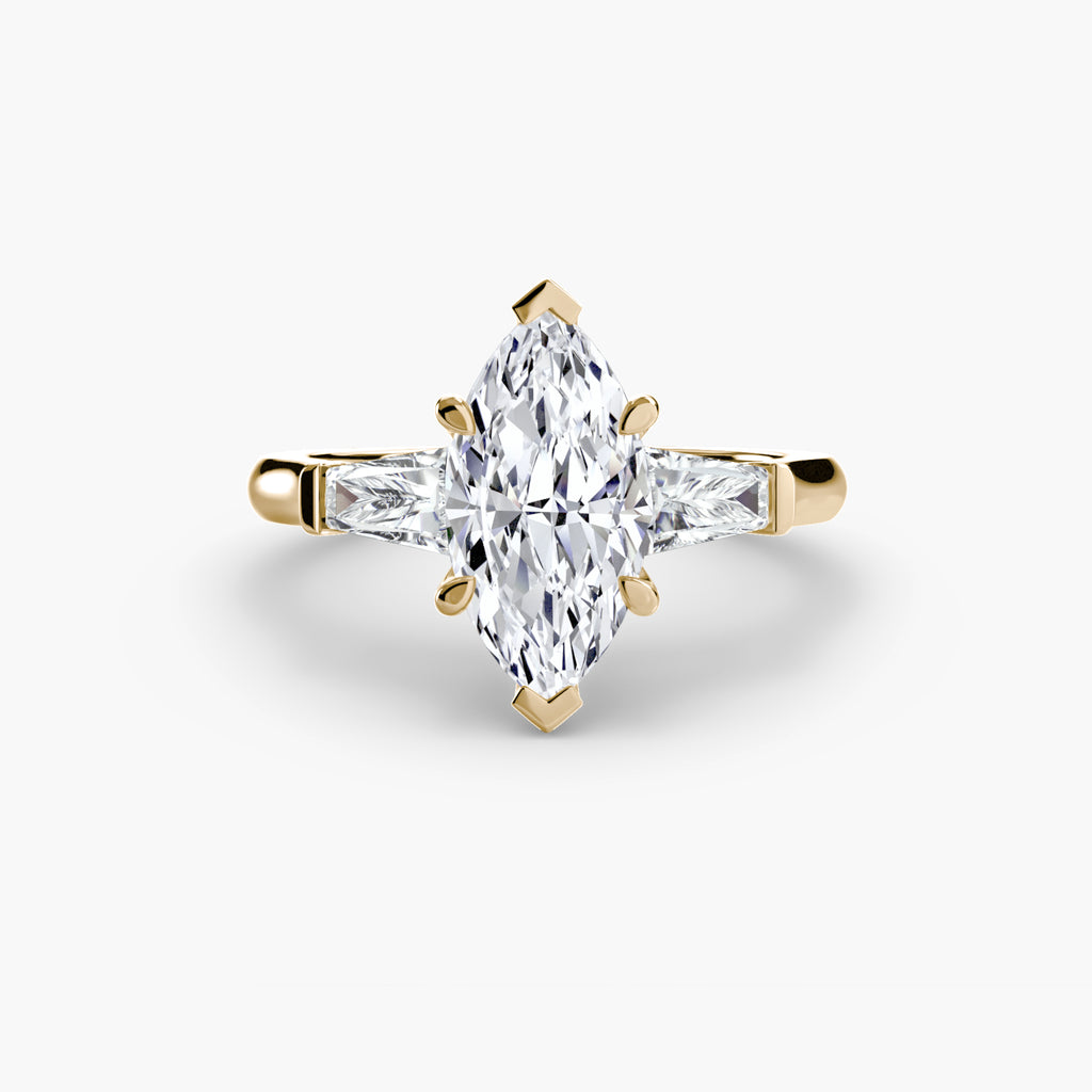 Trilogy Ring Baguette