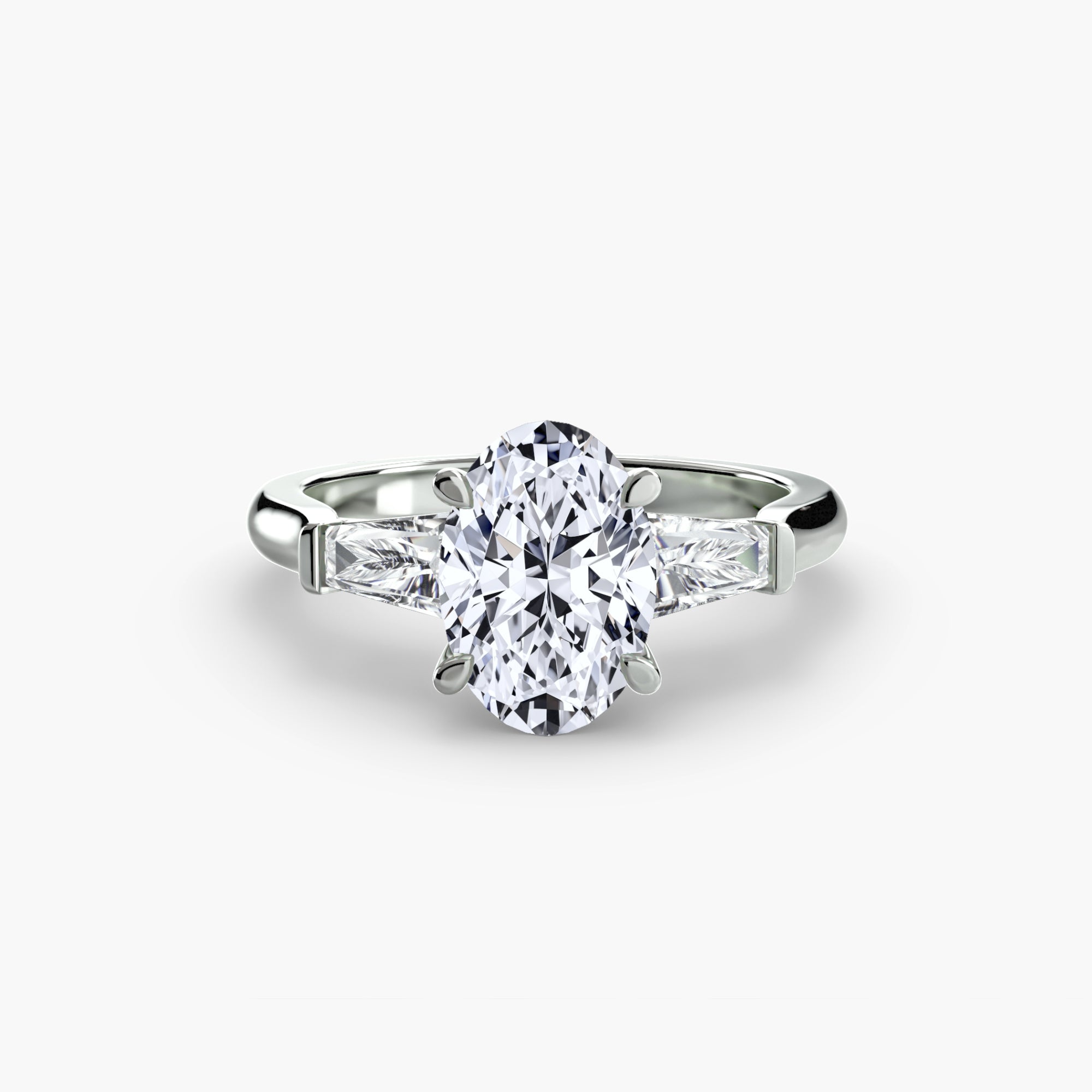 Trilogy Ring Baguette