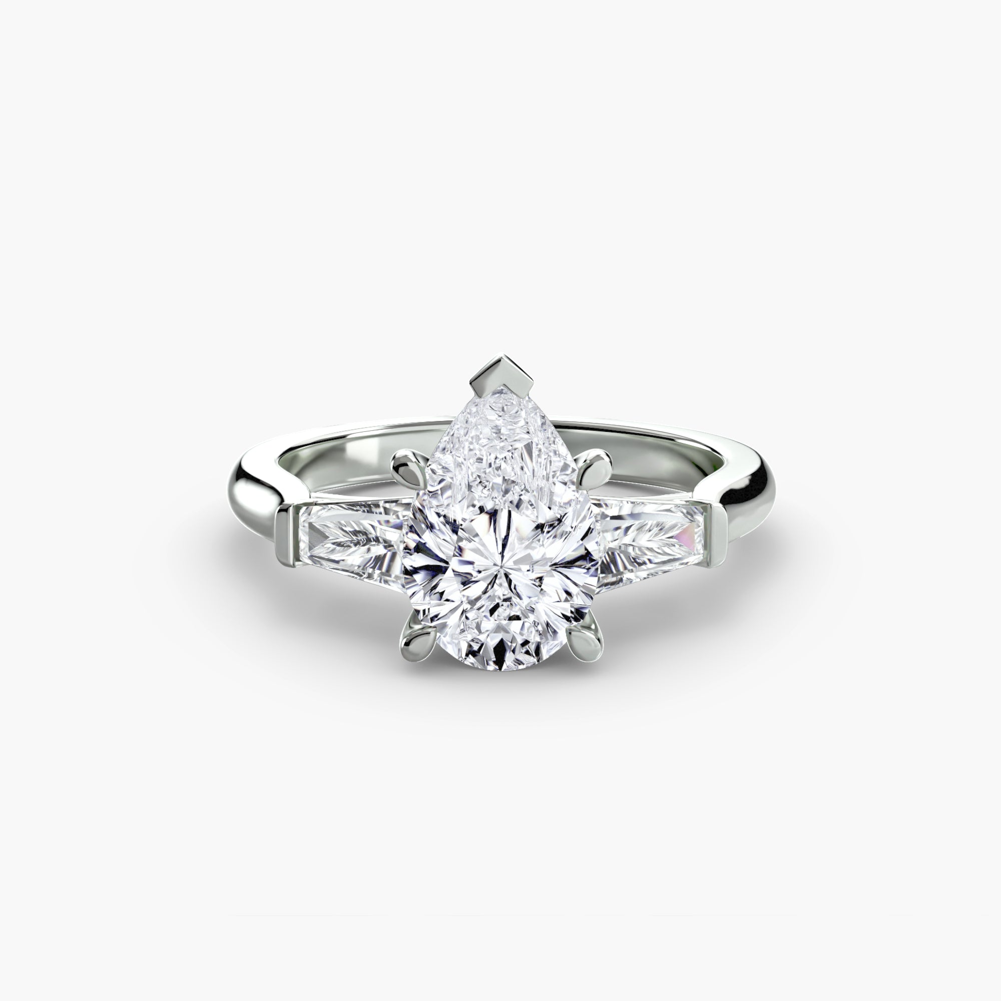 Trilogy Ring Baguette
