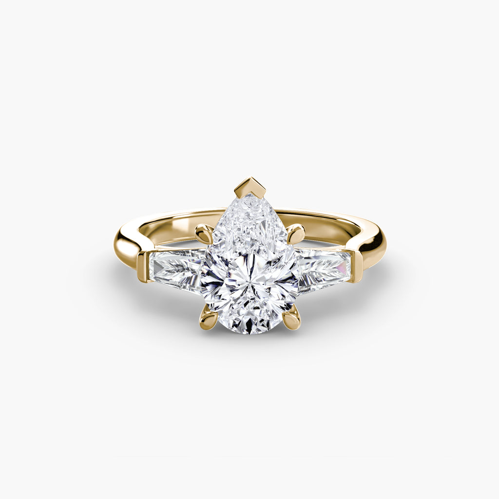 Trilogy Ring Baguette