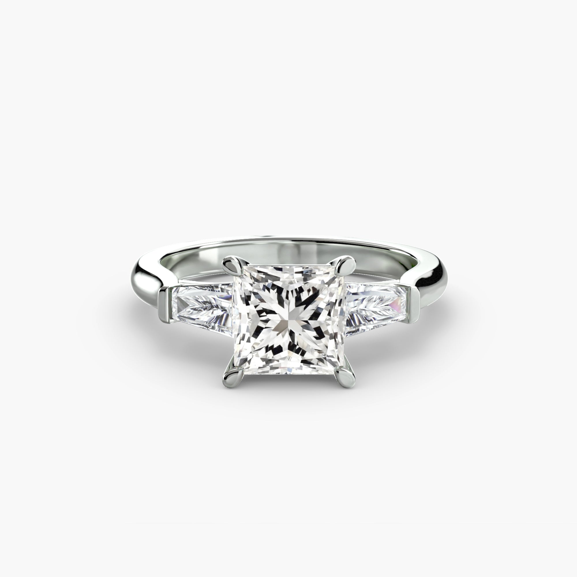Trilogy Ring Baguette