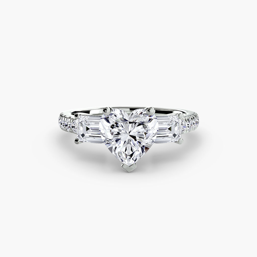 Trilogy pavè emerald