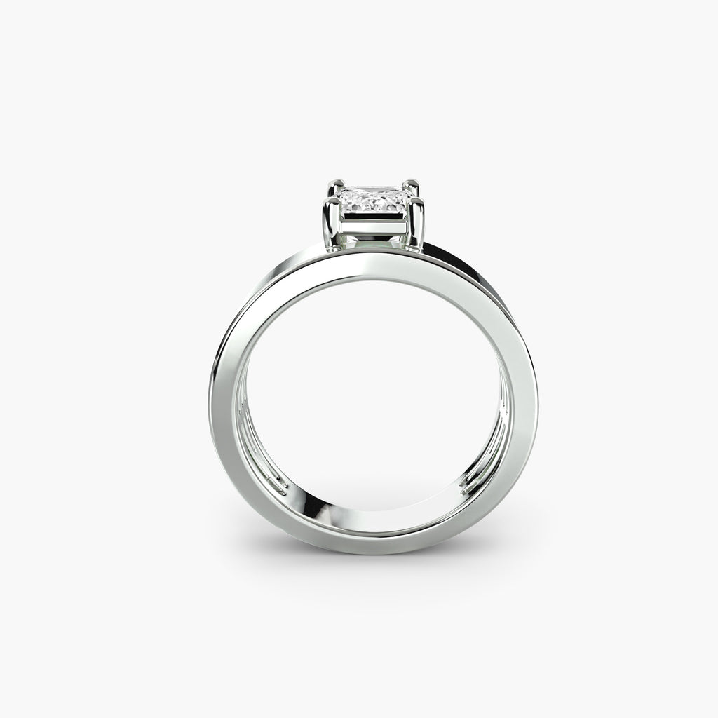 Anello Smeraldo Diamante