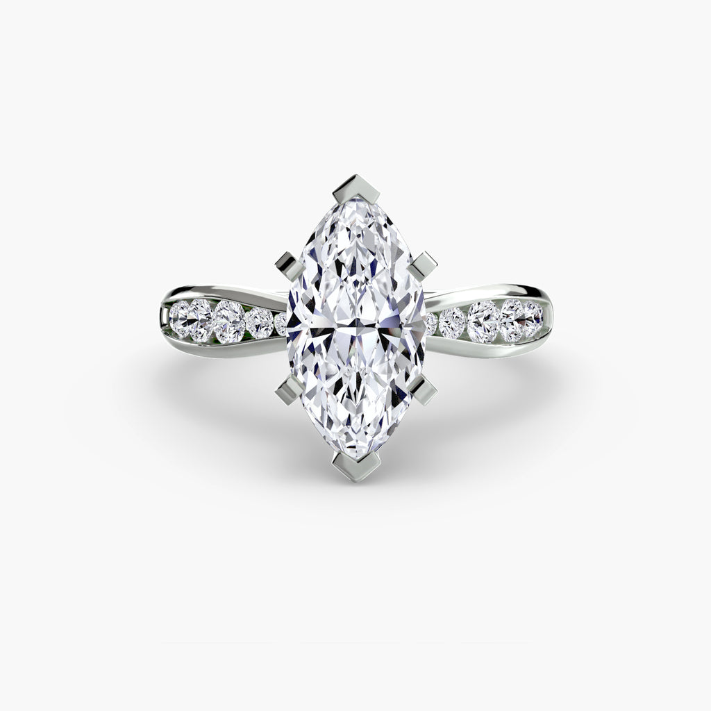 Solitario Aurora Pavé