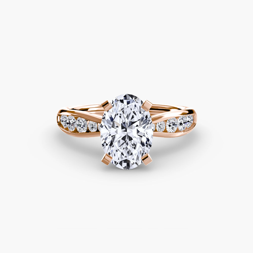 Solitario Aurora Pavé