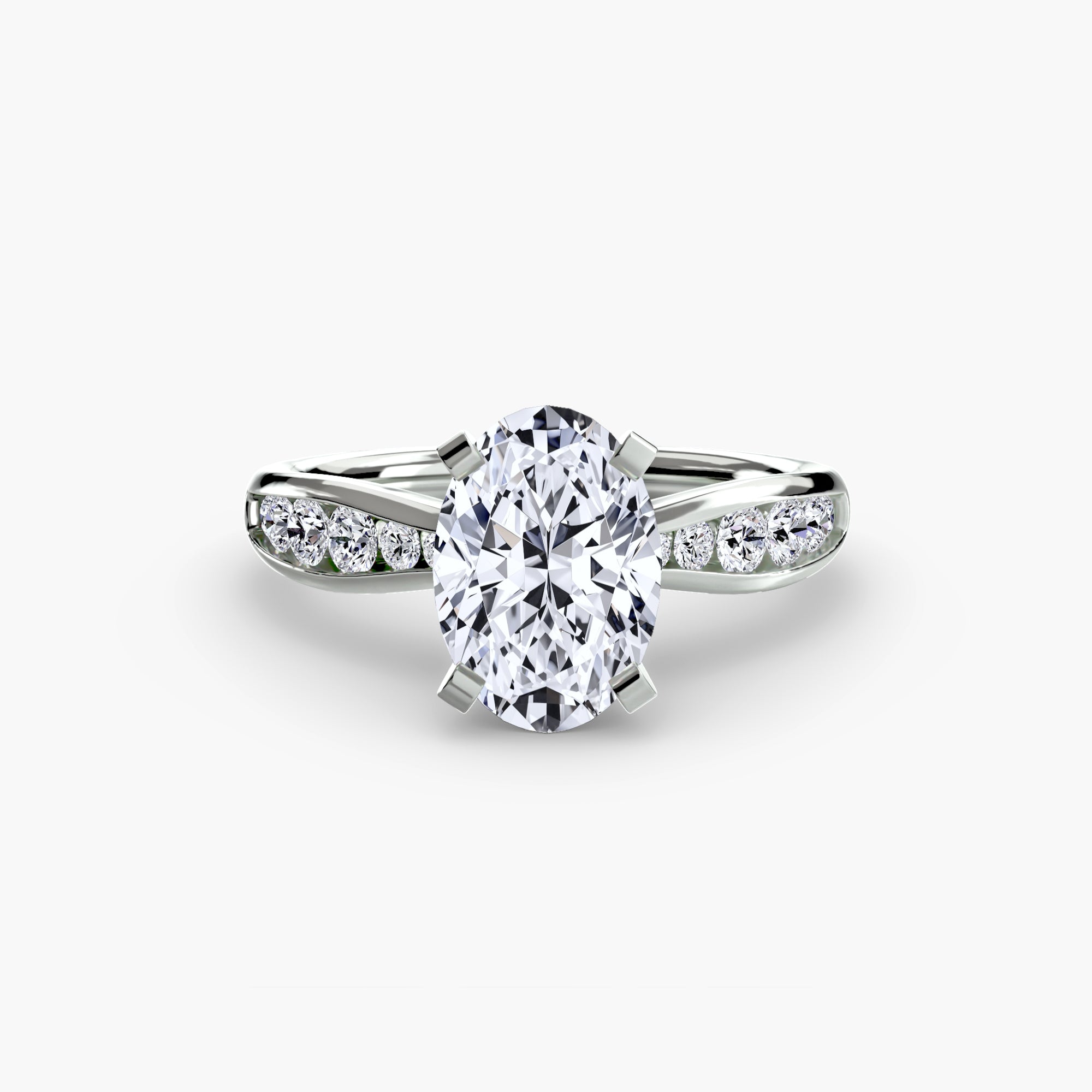 Solitario Aurora Pavé