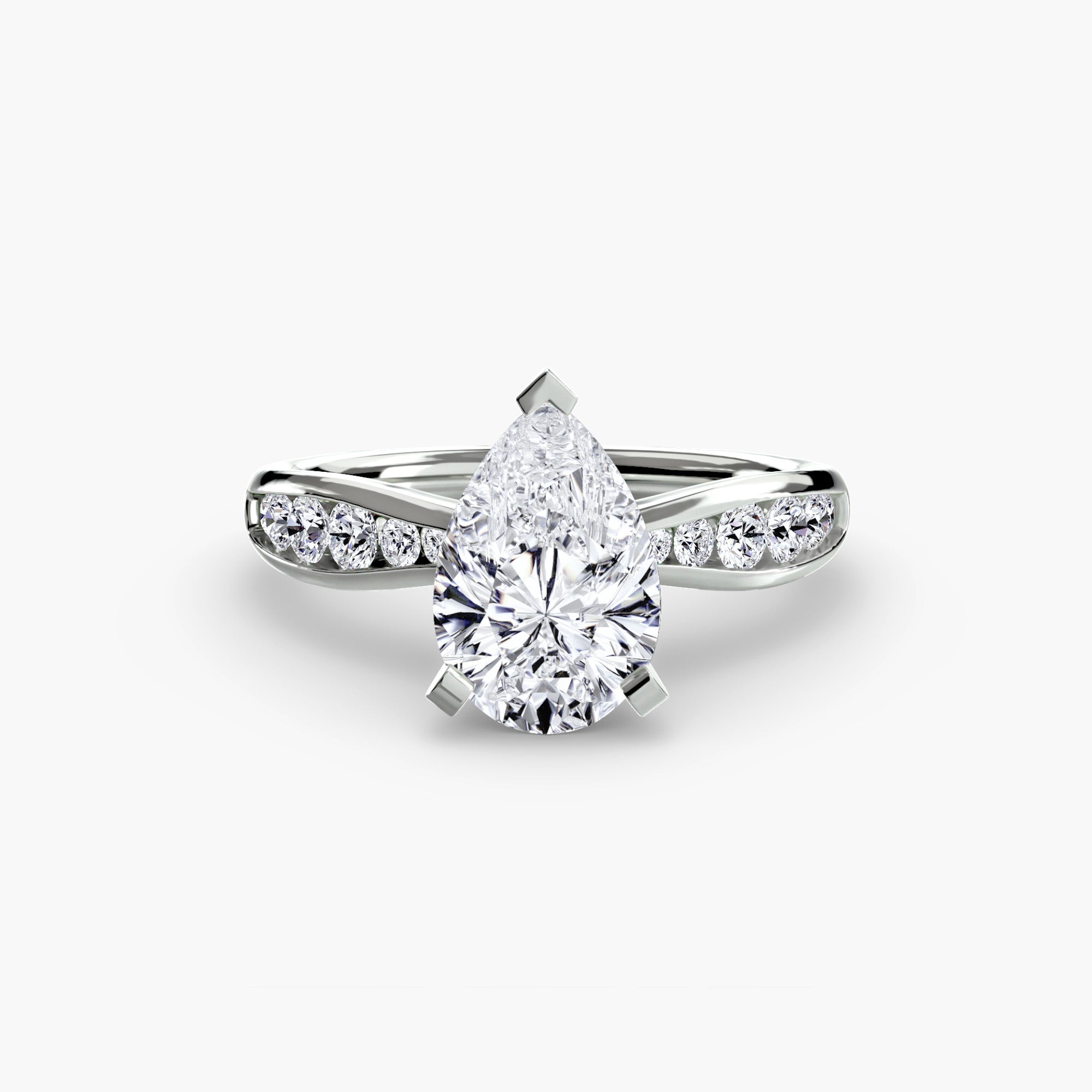 Solitario Aurora Pavé