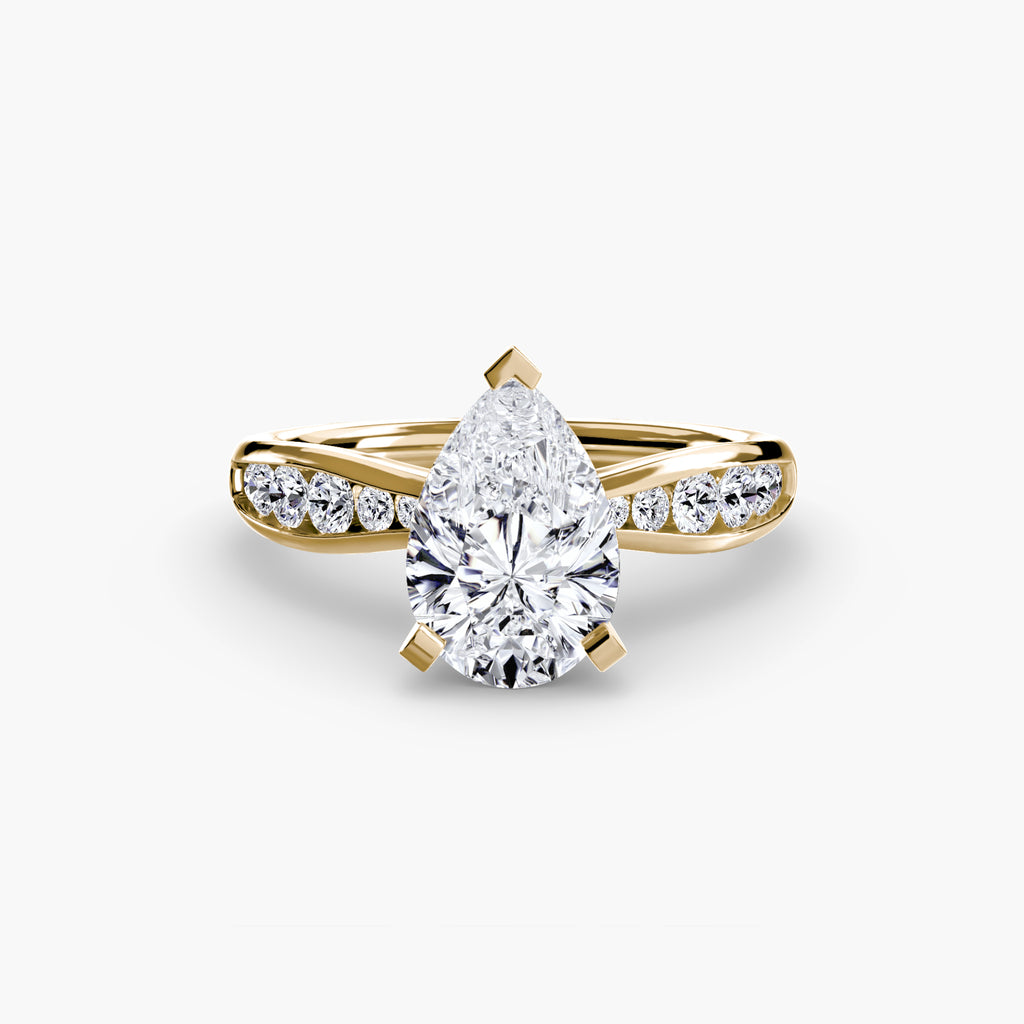 Solitario Aurora Pavé