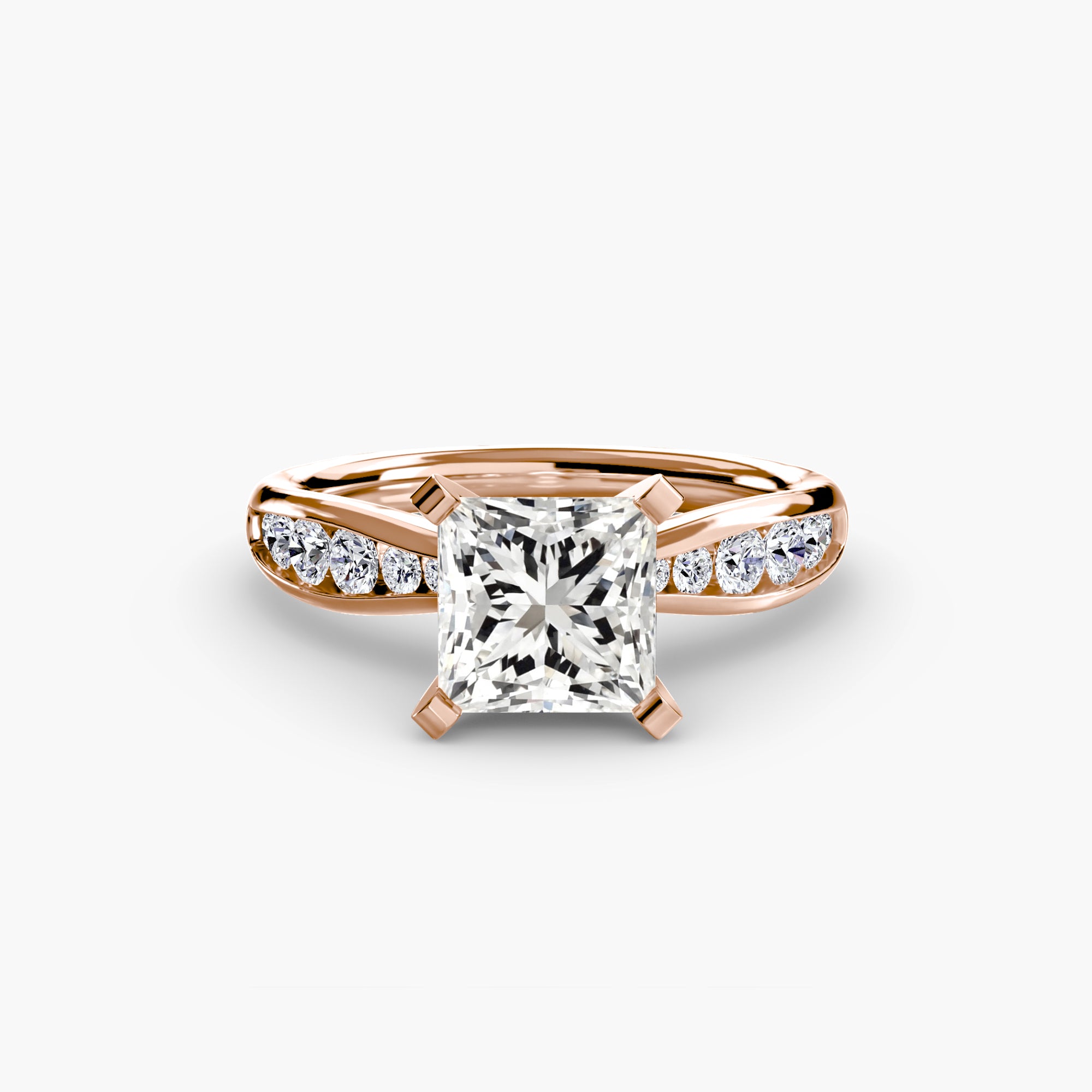 Solitario Aurora Pavé
