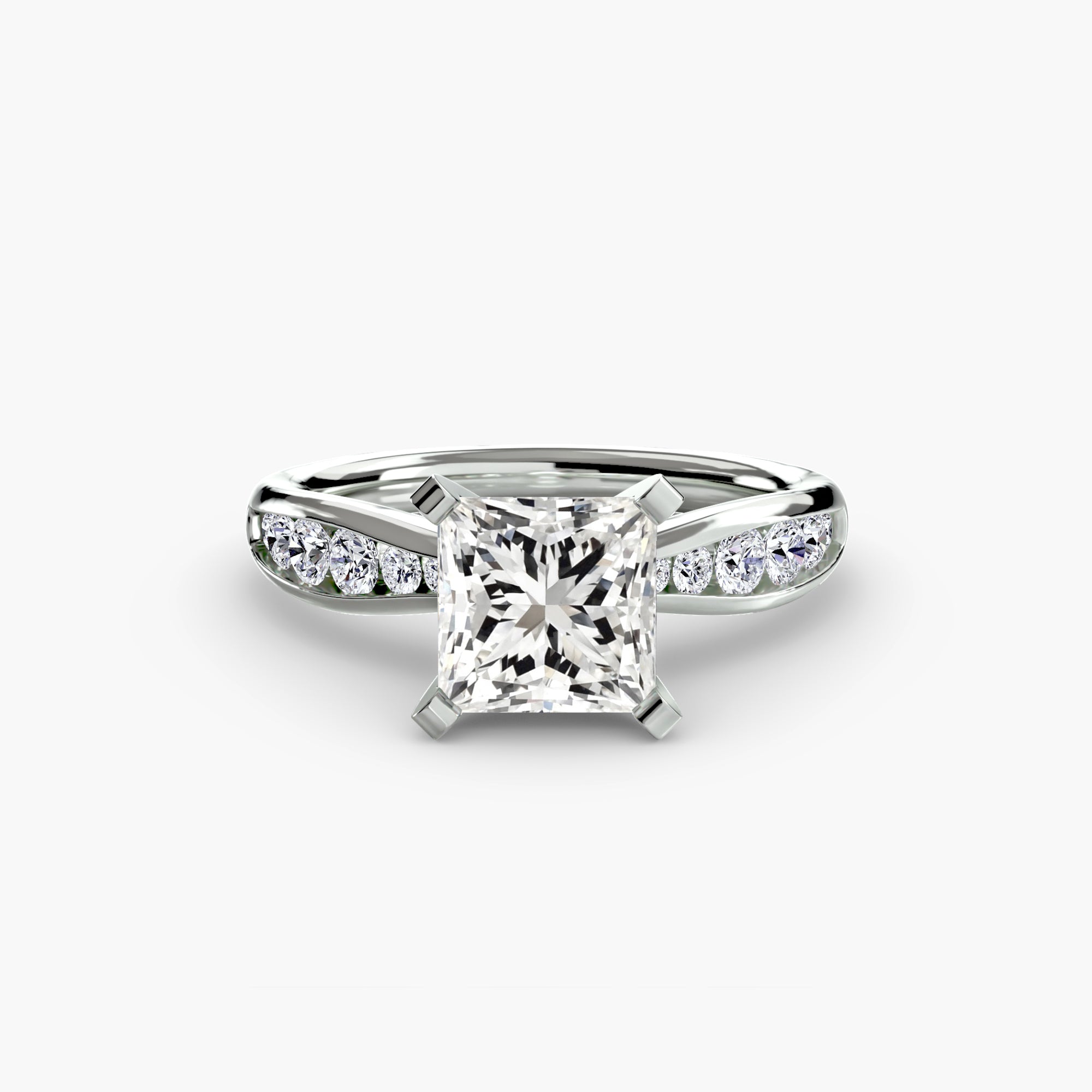 Solitario Aurora Pavé