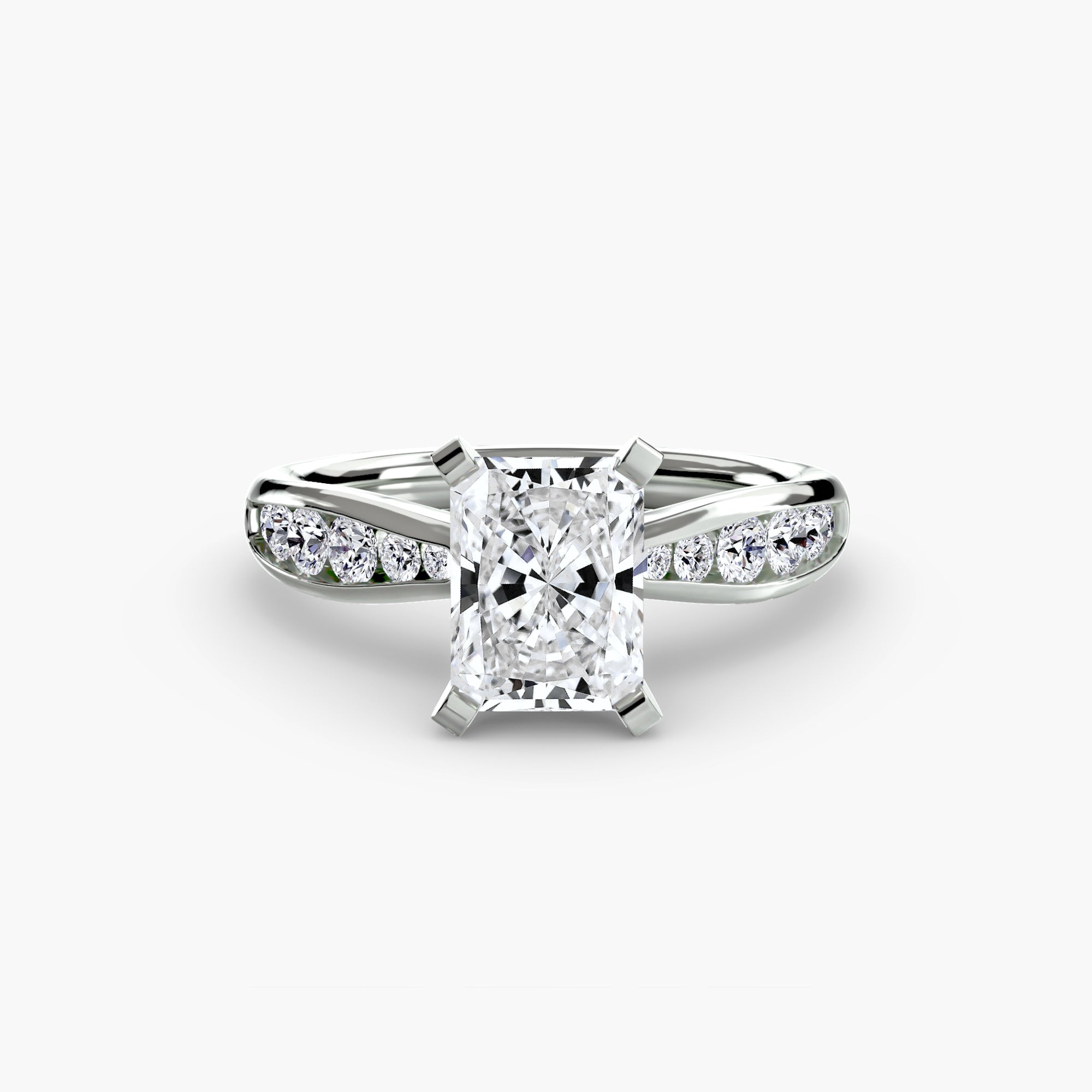 Solitario Aurora Pavé