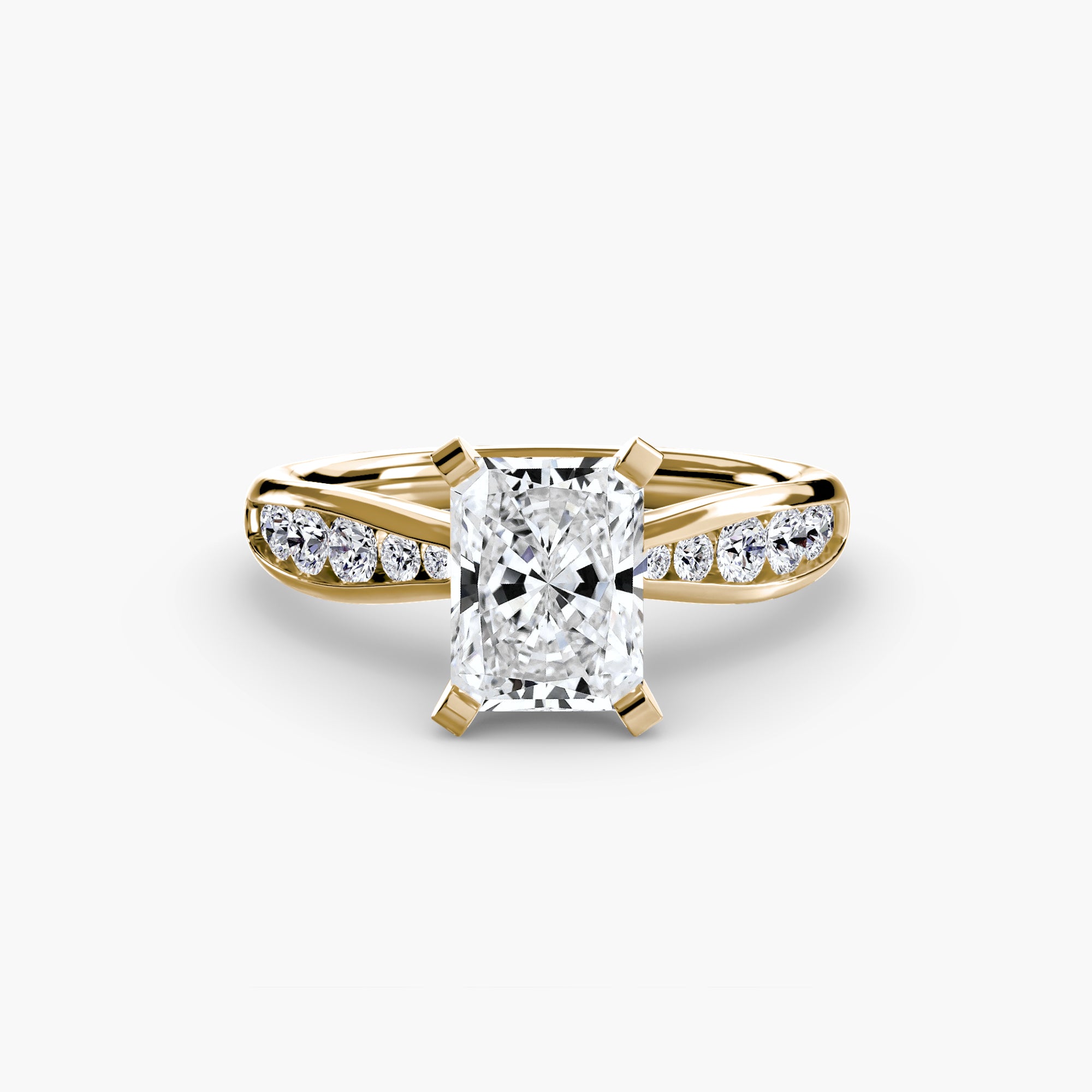 Solitario Aurora Pavé