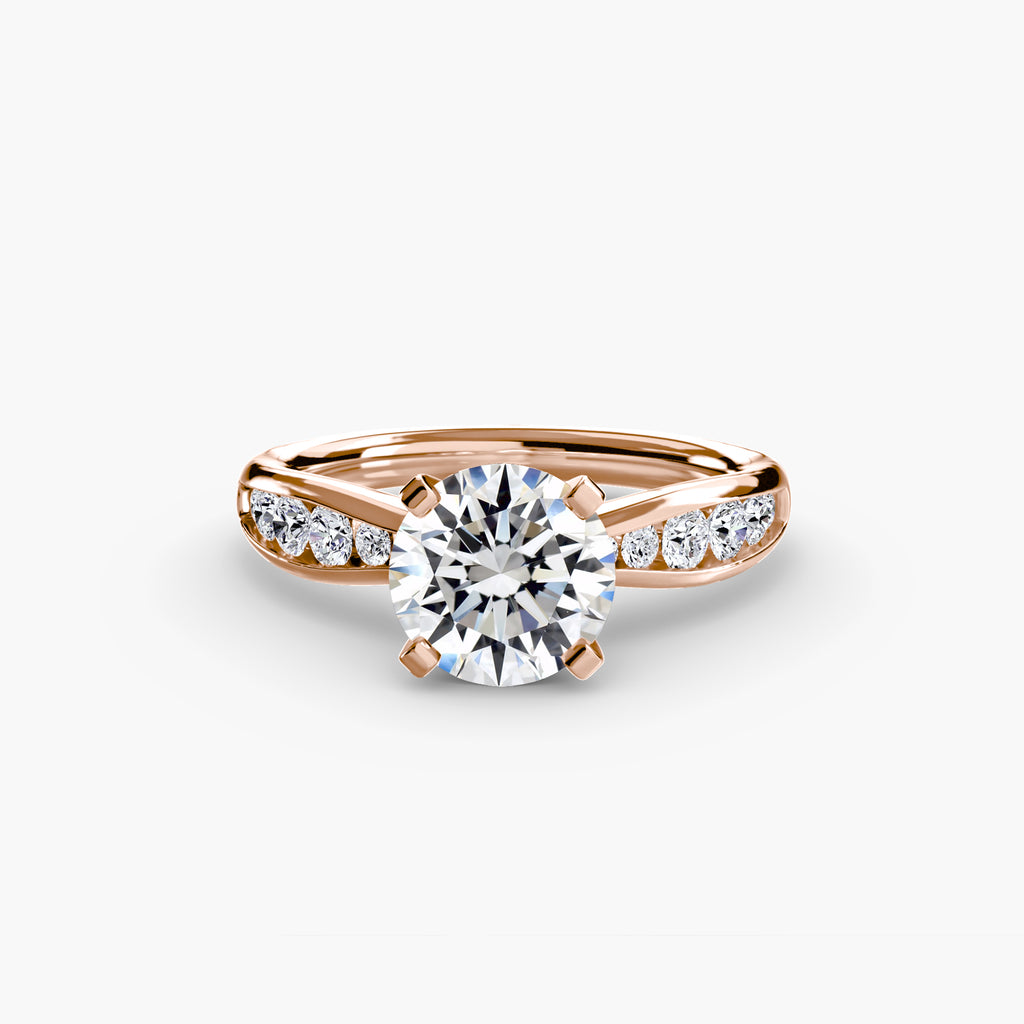 Solitario Aurora Pavé