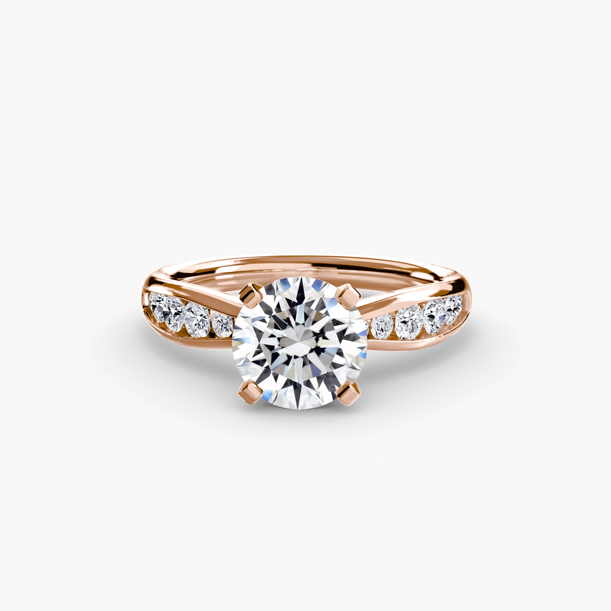 Solitario Aurora Pavé