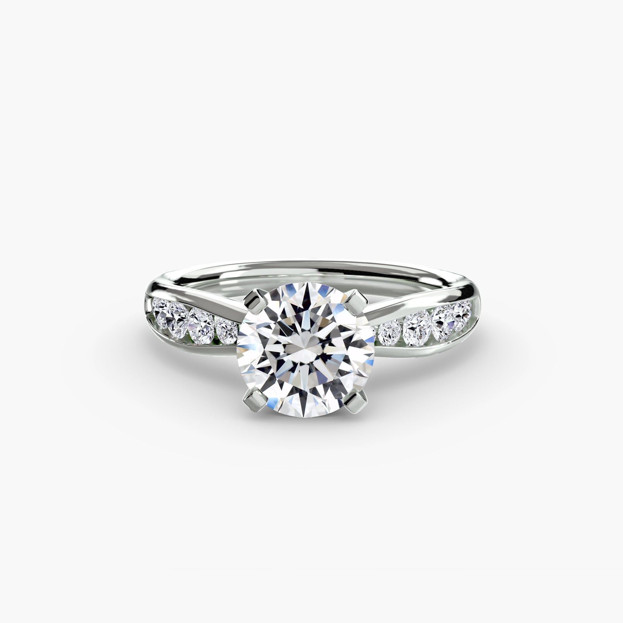 Solitario Aurora Pavé