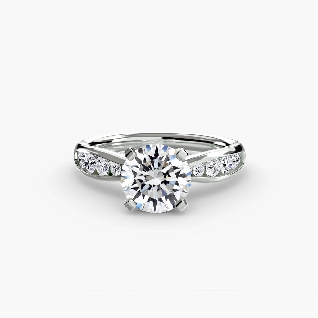 Solitario Aurora Pavé