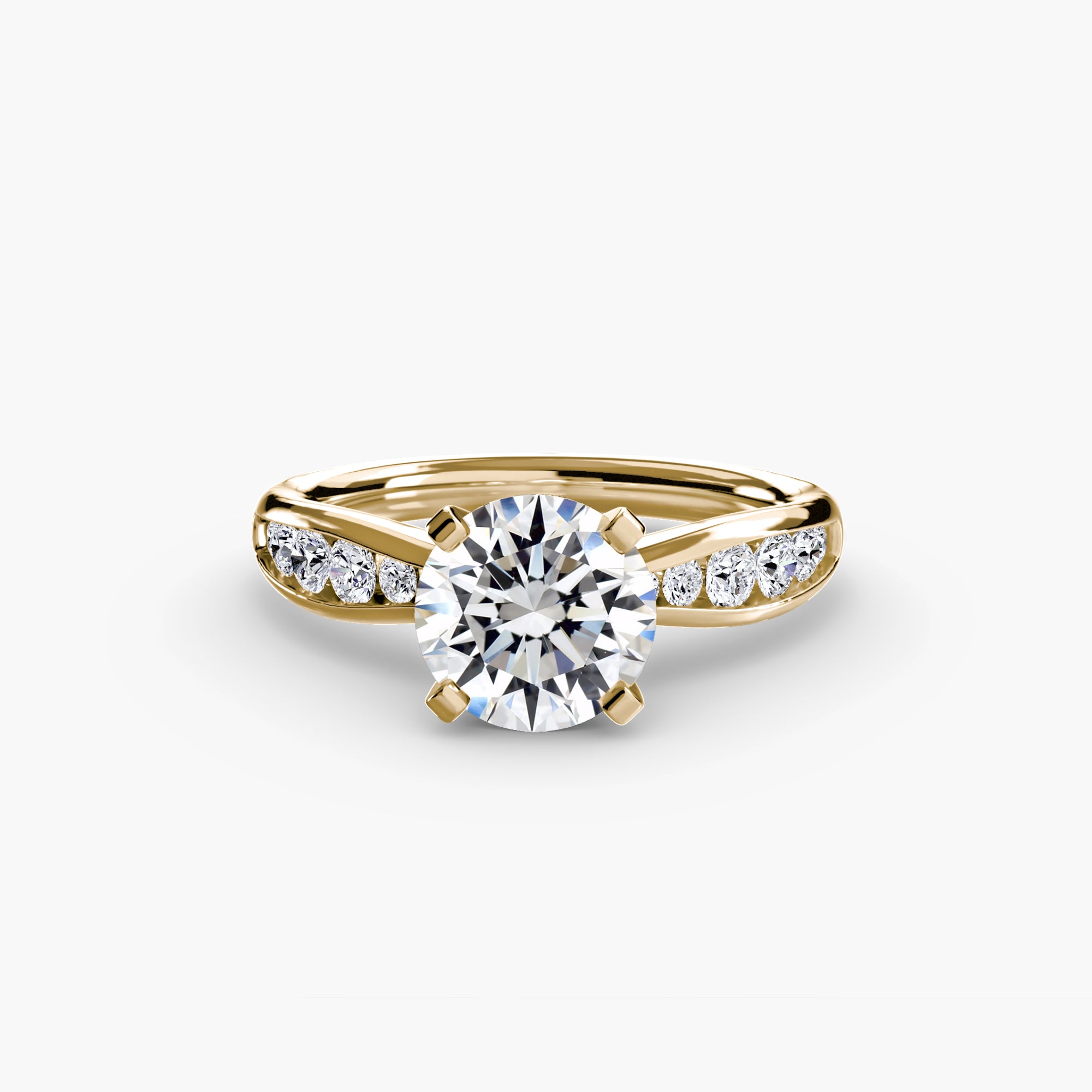Solitario Aurora Pavé