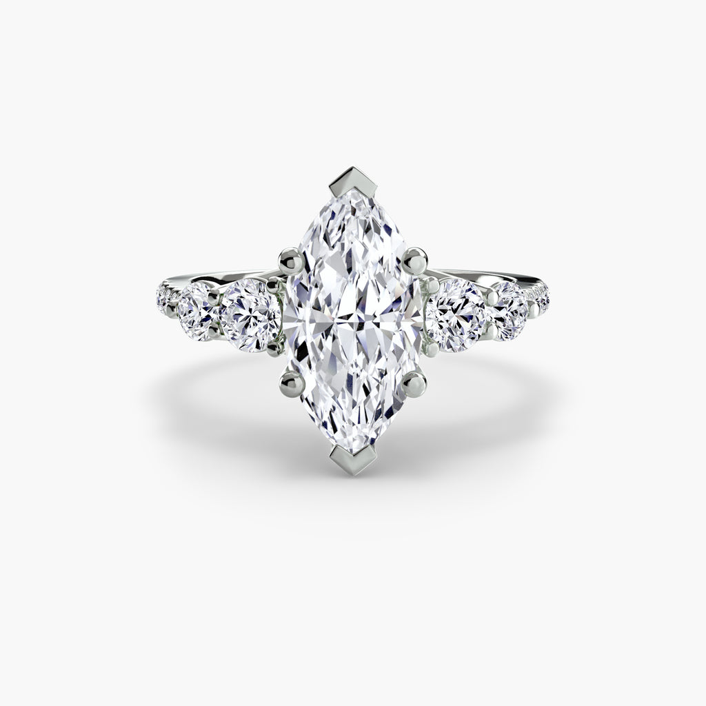 Solitario Riviere 5 Diamanti