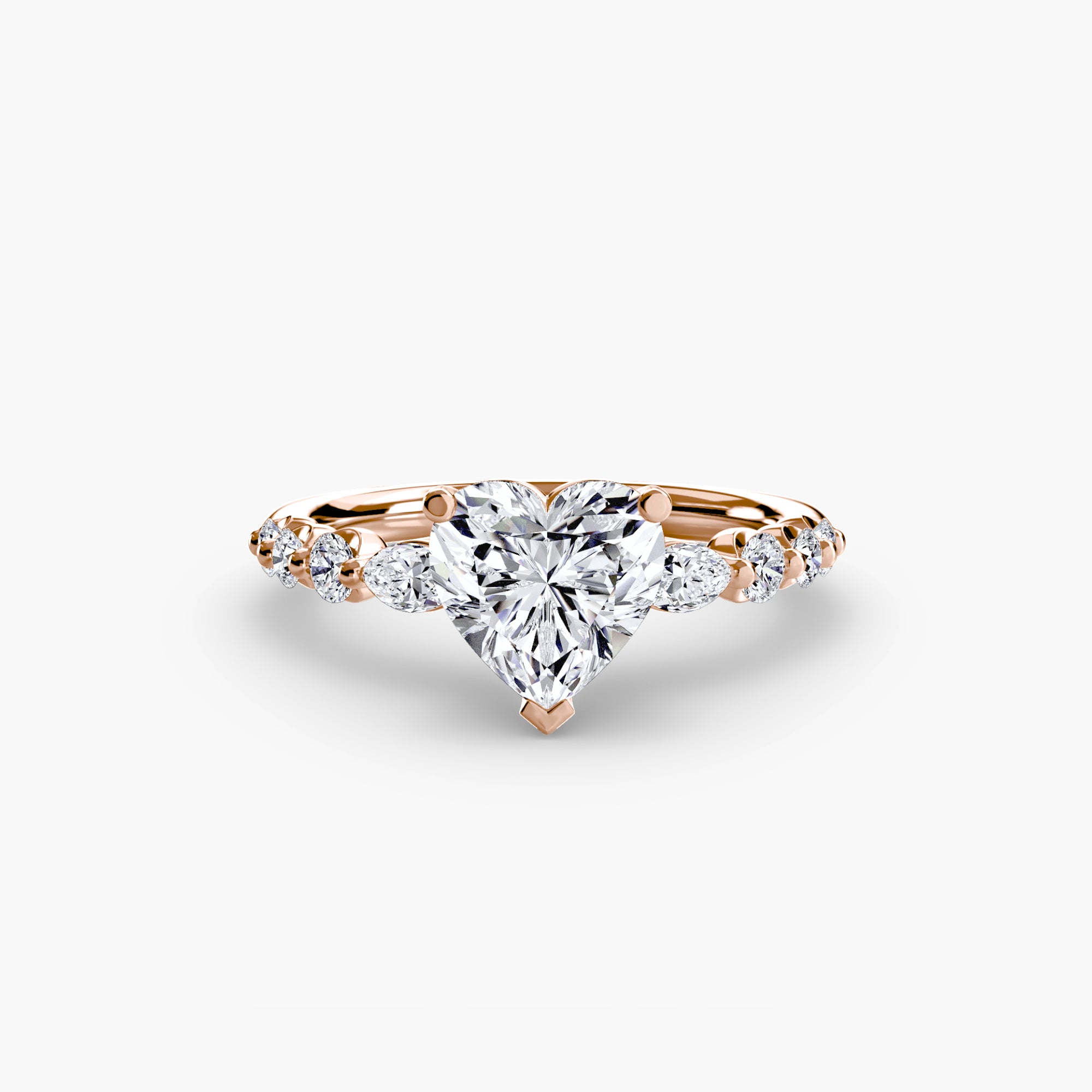 Solitario Brillante Laterale